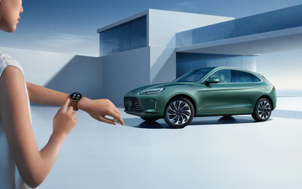 vehicle AITO M5 HD Desktop Wallpaper | Background Image