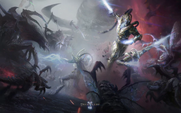 Zerg (Starcraft) video game Starcraft II HD Desktop Wallpaper | Background Image