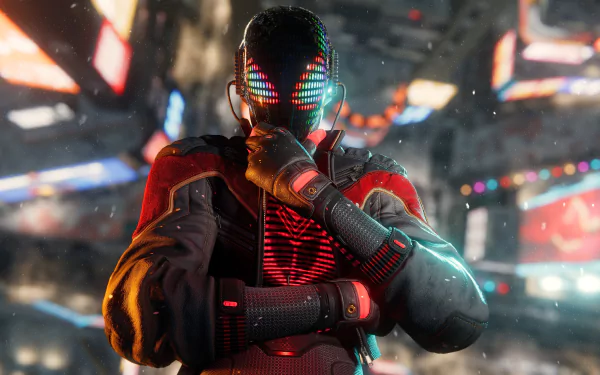 video game Marvel's Spider-Man: Miles Morales HD Desktop Wallpaper | Background Image