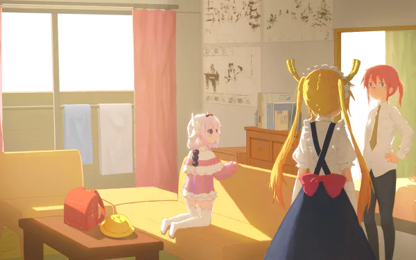 Anime Miss Kobayashi's Dragon Maid HD Desktop Wallpaper | Background Image