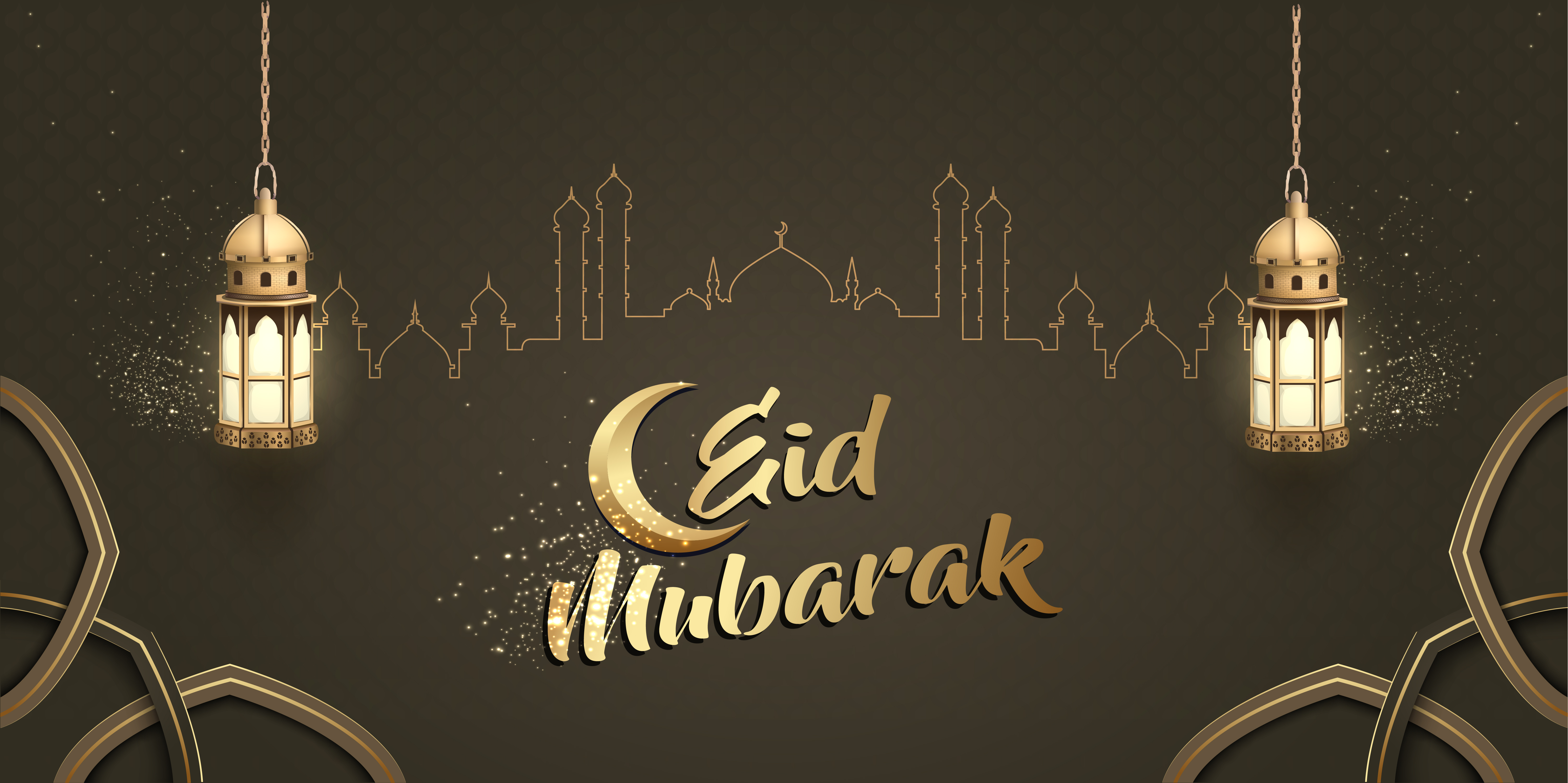 30+ Eid Mubarak HD Wallpapers and Backgrounds