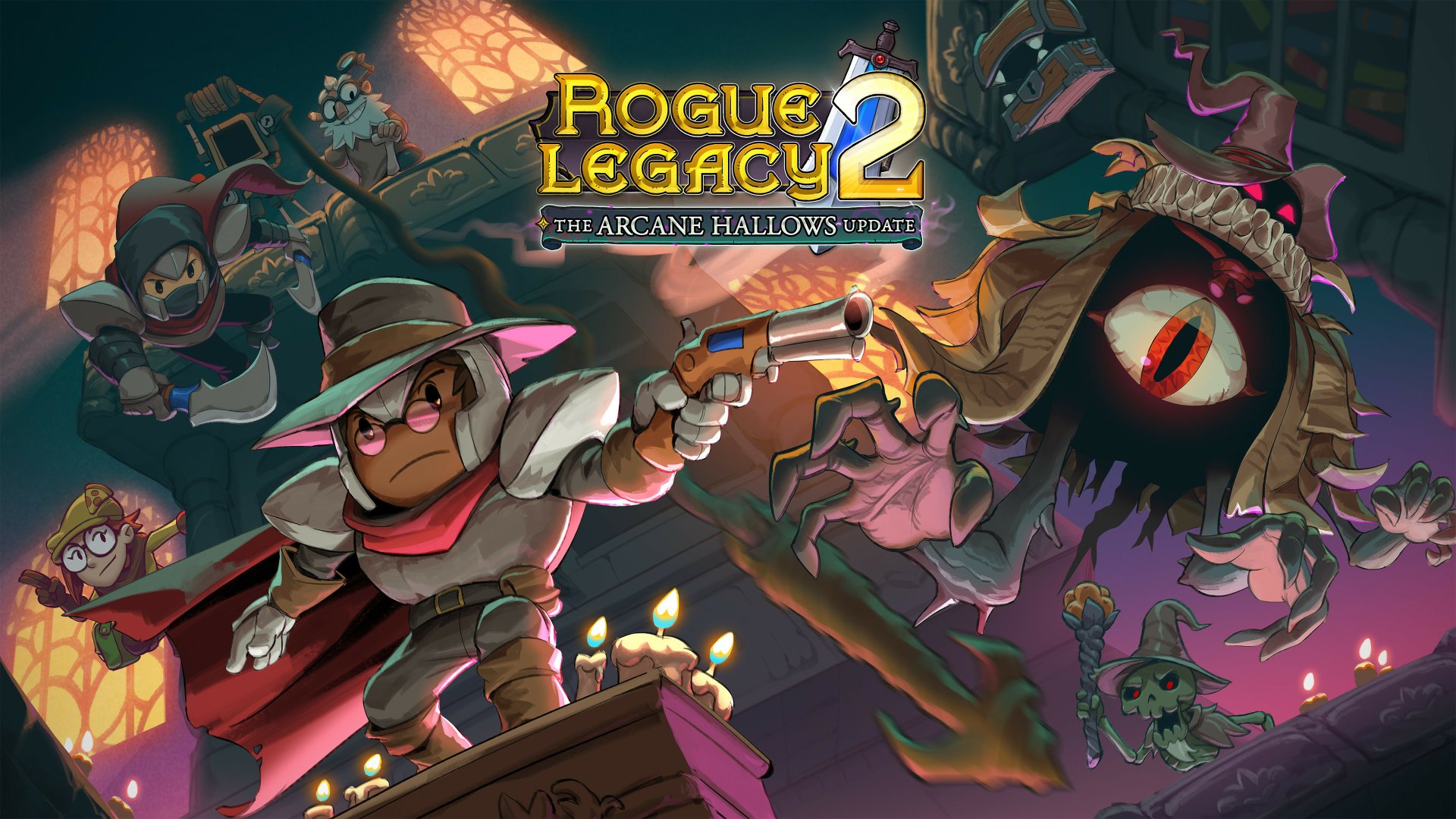 Download Video Game Rogue Legacy 2 4k Ultra HD Wallpaper