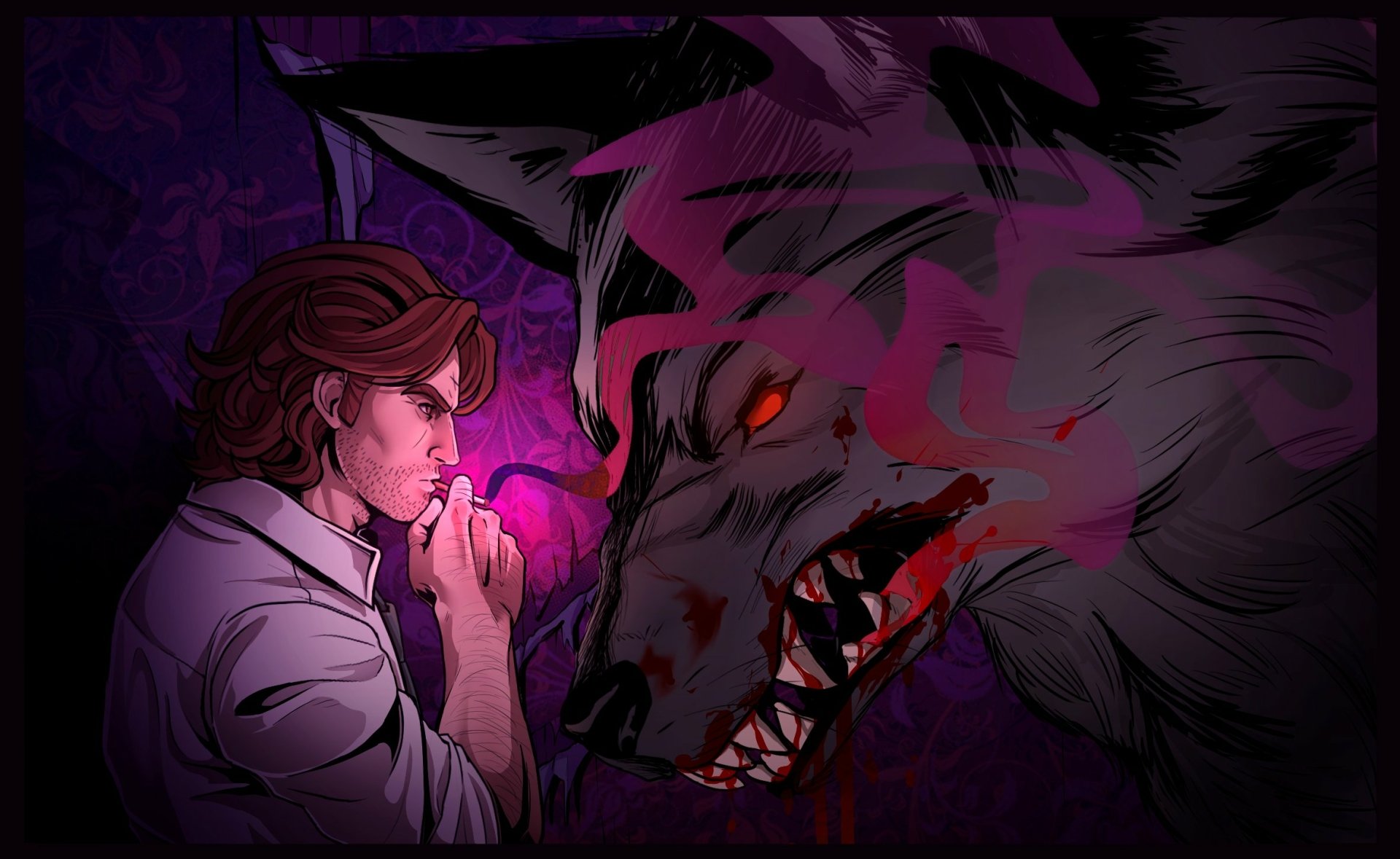 Download Bigby Wolf Video Game The Wolf Among Us HD Wallpaper by karumkin