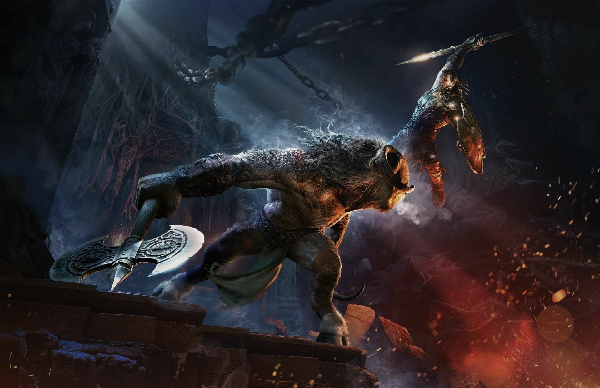 Download Video Game Achilles: Legends Untold HD Wallpaper