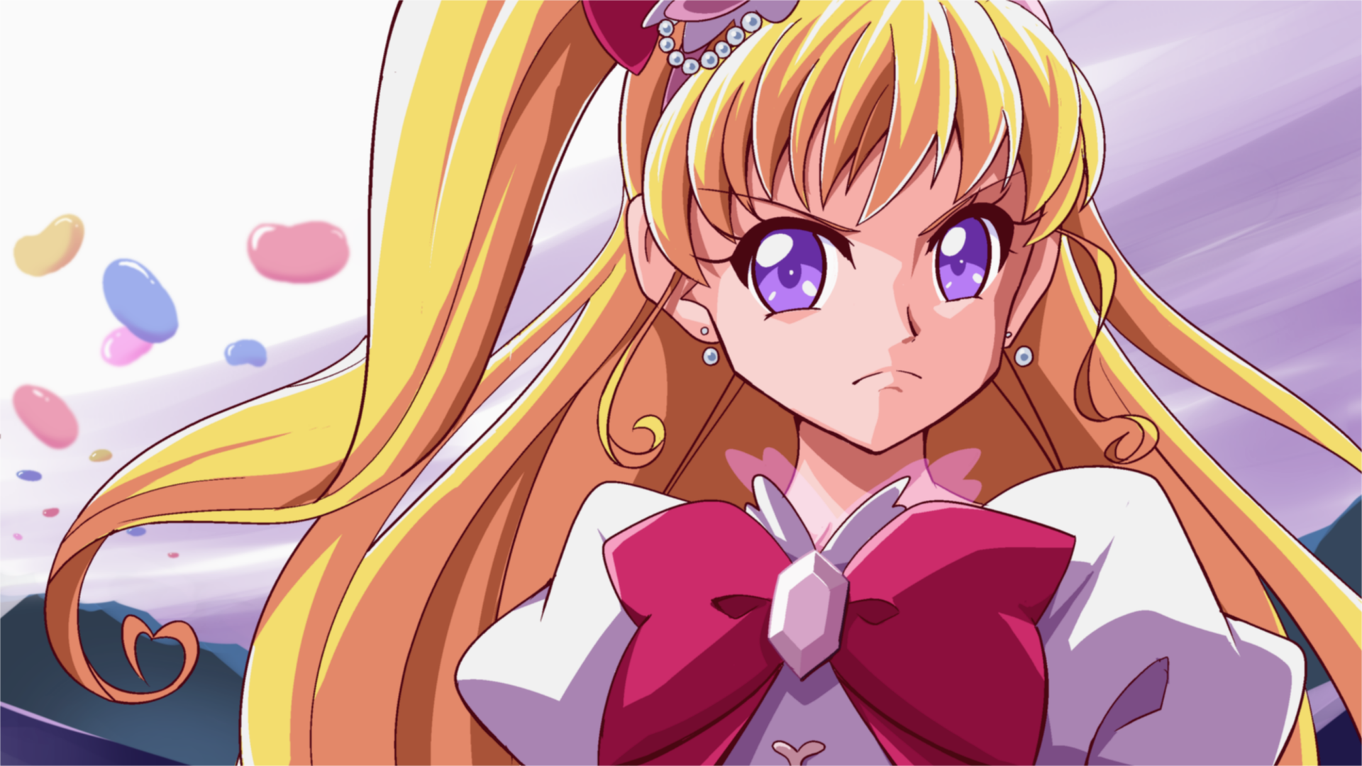 Download Cure Miracle Asahina Mirai Anime Witchy PreCure! HD Wallpaper