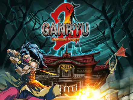 video game Ganryu 2: Hakuma Kojirō HD Desktop Wallpaper | Background Image