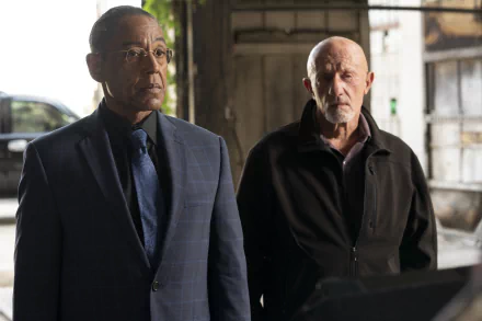Gus Fring Giancarlo Esposito Mike Ehrmantraut Jonathan Banks TV Show Better Call Saul HD Desktop Wallpaper | Background Image