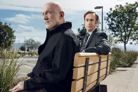 Mike Ehrmantraut Jonathan Banks Saul Goodman Bob Odenkirk TV Show Better Call Saul HD Desktop Wallpaper | Background Image