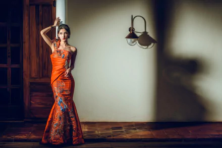 dress woman model HD Desktop Wallpaper | Background Image