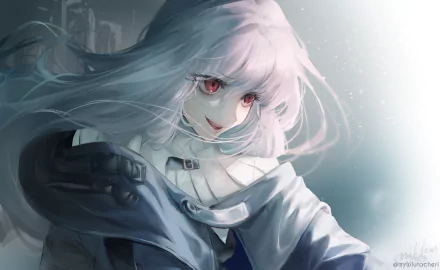 Specter (Arknights) video game Arknights HD Desktop Wallpaper | Background Image