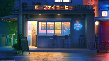 Anime shop HD Desktop Wallpaper | Background Image