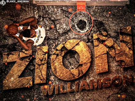 Zion Williamson Sports HD Desktop Wallpaper | Background Image