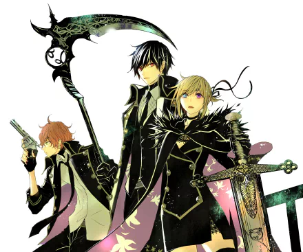 Ataru Shikata Fumi Nishioka Kyutaro Horikita Anime Queen's Quality HD Desktop Wallpaper | Background Image