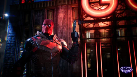 Jason Todd Red Hood video game Gotham Knights HD Desktop Wallpaper | Background Image