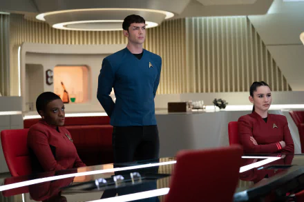 Spock Ethan Peck TV Show Star Trek: Strange New Worlds HD Desktop Wallpaper | Background Image