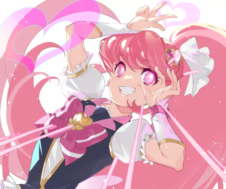 Cure Lovely Aino Megumi Anime HappinessCharge PreCure! HD Desktop Wallpaper | Background Image