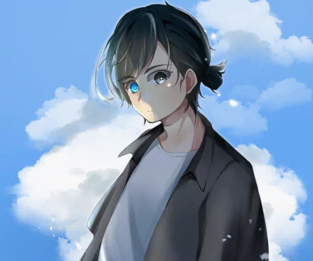 Shinpei Ajiro Anime Summer Time Rendering HD Desktop Wallpaper | Background Image