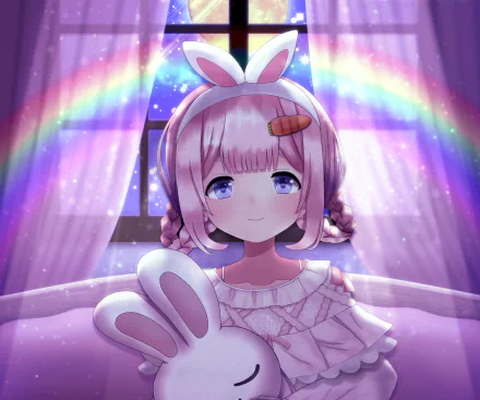 Suo Sango Anime Virtual Youtuber HD Desktop Wallpaper | Background Image