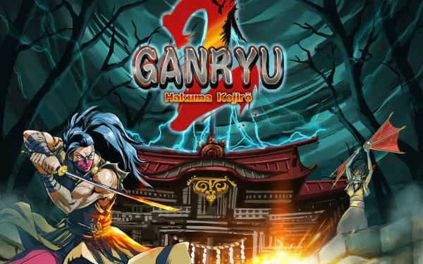 video game Ganryu 2: Hakuma Kojirō HD Desktop Wallpaper | Background Image