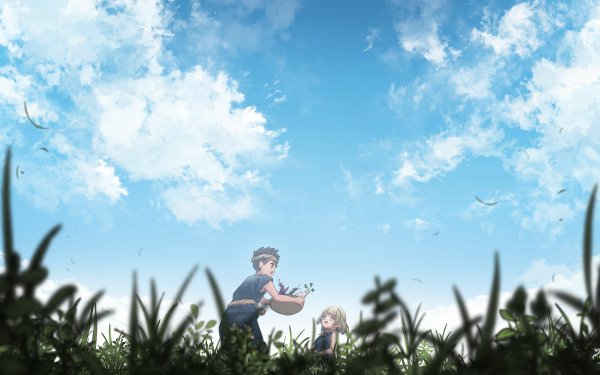 Anime Dr. Stone Chrome Ruri HD Wallpaper | Background Image