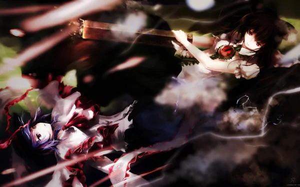 Iku Nagae Utsuho Reiuji Anime Touhou HD Desktop Wallpaper | Background Image