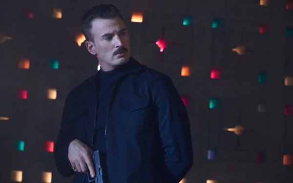 Chris Pine movie The Gray Man HD Desktop Wallpaper | Background Image