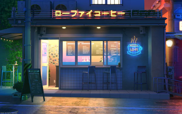 Anime shop HD Desktop Wallpaper | Background Image