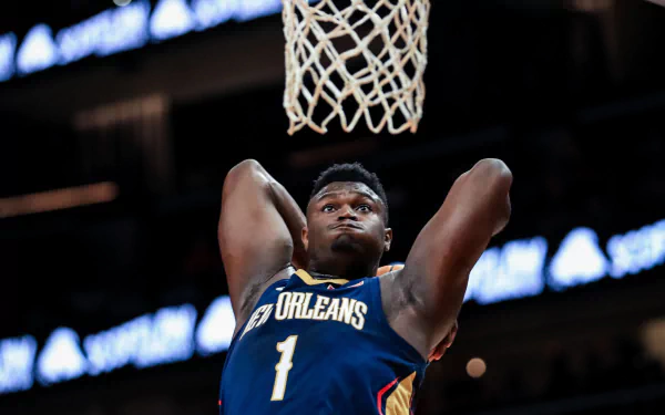 Zion Williamson Sports HD Desktop Wallpaper | Background Image