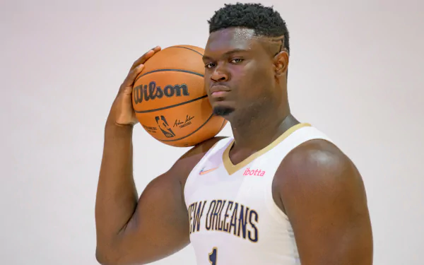 Zion Williamson Sports HD Desktop Wallpaper | Background Image