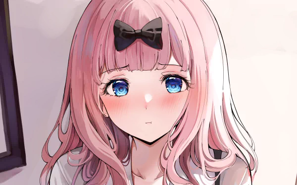 Chika Fujiwara Anime Kaguya-sama: Love is War HD Desktop Wallpaper | Background Image