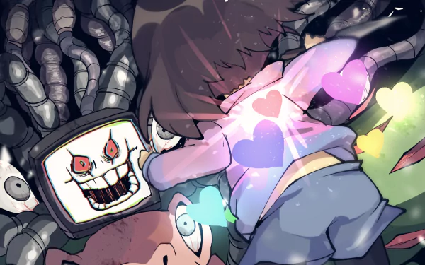 Frisk (Undertale) video game Undertale HD Desktop Wallpaper | Background Image