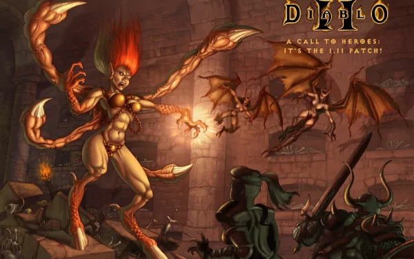 video game Diablo II HD Desktop Wallpaper | Background Image
