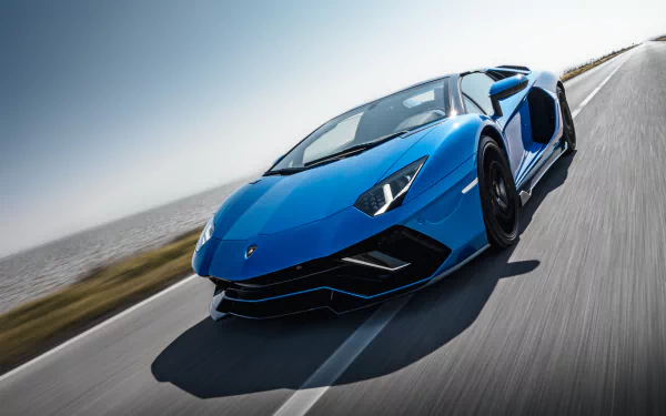 vehicle Lamborghini Aventador LP 780-4 Ultimae HD Desktop Wallpaper | Background Image