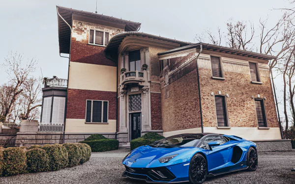 vehicle Lamborghini Aventador LP 780-4 Ultimae HD Desktop Wallpaper | Background Image