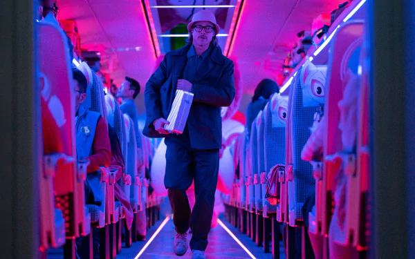 Brad Pitt movie bullet train HD Desktop Wallpaper | Background Image