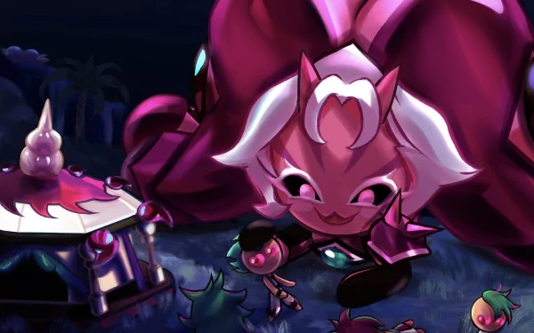 Lychee Dragon Cookie (Cookie Run) video game Cookie Run: OvenBreak HD Desktop Wallpaper | Background Image