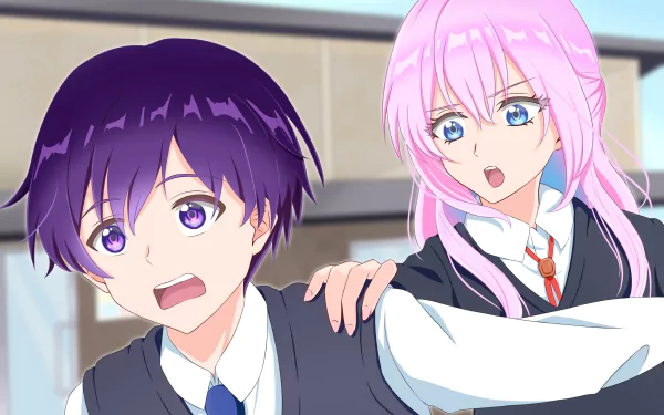 Yuu Izumi Micchon Shikimori Anime Shikimori's Not Just a Cutie HD Desktop Wallpaper | Background Image