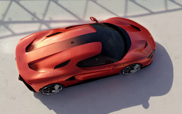 vehicle Ferrari SP48 Unica HD Desktop Wallpaper | Background Image