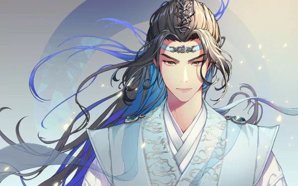 Lan Wangji Anime Mo Dao Zu Shi HD Desktop Wallpaper | Background Image