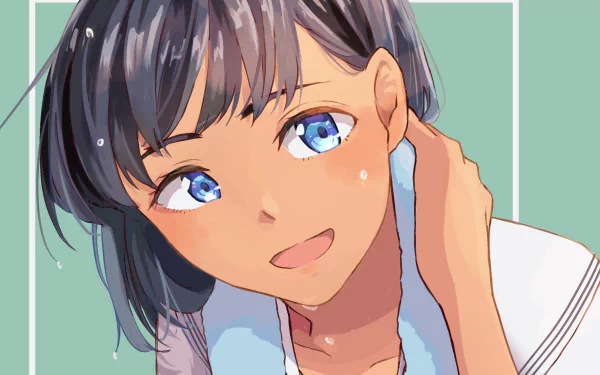 Mio Kofune Anime Summer Time Rendering HD Desktop Wallpaper | Background Image