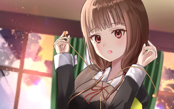 Miko Iino Anime Kaguya-sama: Love is War HD Desktop Wallpaper | Background Image