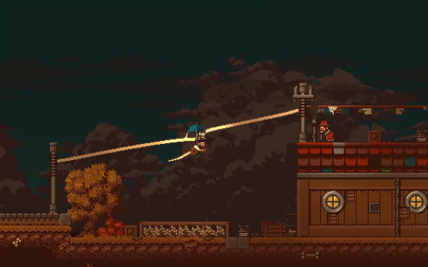 video game Gunbrella HD Desktop Wallpaper | Background Image