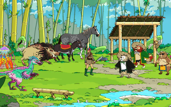 video game Curious Expedition 2 HD Desktop Wallpaper | Background Image