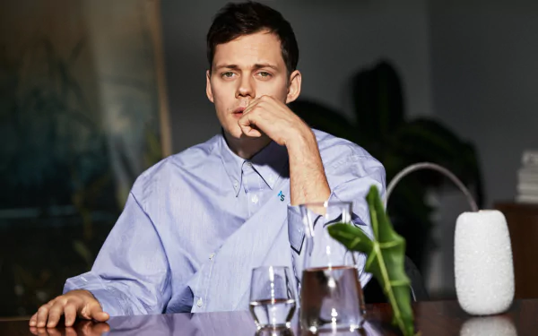 Celebrity Bill Skarsgård HD Desktop Wallpaper | Background Image