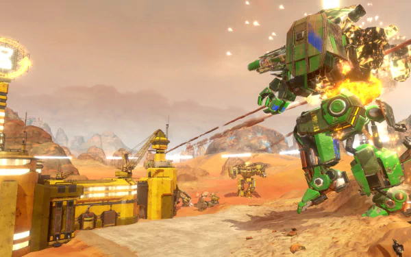 video game Vox Machinae HD Desktop Wallpaper | Background Image