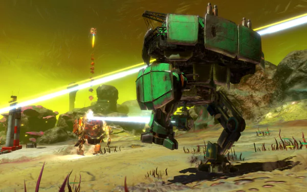 video game Vox Machinae HD Desktop Wallpaper | Background Image