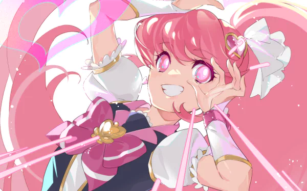 Cure Lovely Aino Megumi Anime HappinessCharge PreCure! HD Desktop Wallpaper | Background Image