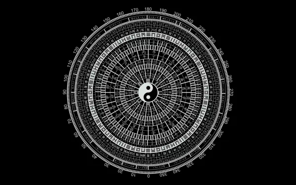 religious Yin Yang HD Desktop Wallpaper | Background Image