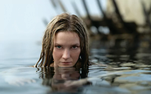 Morfydd Clark Galadriel TV Show The Lord of the Rings: The Rings of Power HD Desktop Wallpaper | Background Image