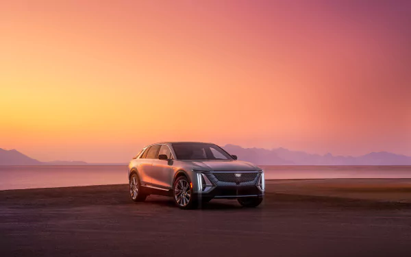 vehicle Cadillac Lyriq HD Desktop Wallpaper | Background Image